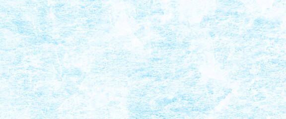 White and blue color frozen ice surface design abstract background. blue and white watercolor paint splash or blotch background with fringe bleed wash and bloom design.