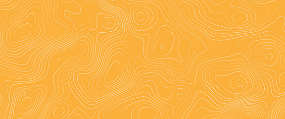 Abstract Vector Seamless Pattern with Linear Stylized Salmon Fish Fillet Texture. Vector background with stripes salmon, Abstract topographic map background with height lines.	