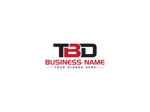 Premium TBD Logo Icon, Colorful TB t b d Logo Letter Design For Business