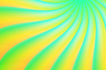 pile of wavy green blue yellow abstract background wing pattern
