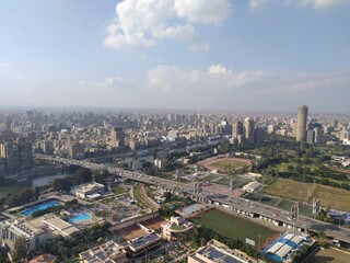 Fototapeta na wymiar Cairo Tower in Egypt