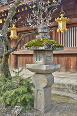 北野天満宮の灯籠