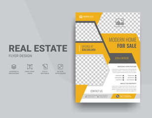 Real estate flyer Template