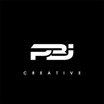 PBI Letter Initial Logo Design Template Vector Illustration