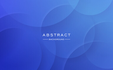 modern abstract dynamic blue gradient circle shape shadow and light dimension background. eps10 vector