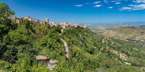 Obraz premium City of Enna, Sicily