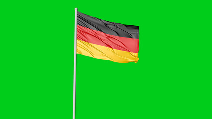Germany Flag Flying Image