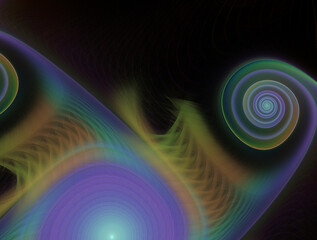 Imaginatory fractal abstract background Image