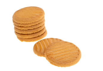 round cookies isolated