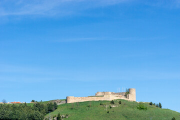 Fototapeta na wymiar Castillo de Medinaceli . Soria, Castilla y León, España.