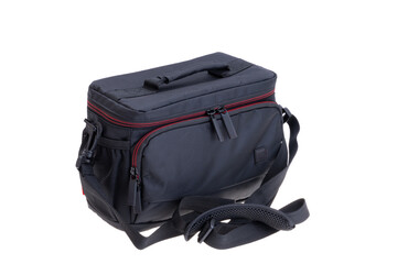 Naklejka premium camera bag isolated