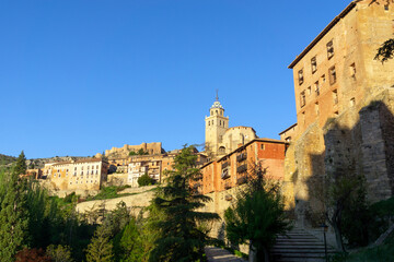 Fototapeta premium Vista del precioso pueblo de Albarracín. Teruel, Aragón, España.