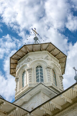 Ortodox church old style, from Poiana district Neamt, Romania