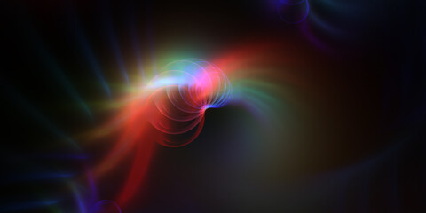 Fraktal computergenerierter Hintergrund für Grafiker und Drucksachen