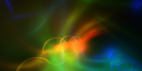 Fraktal computergenerierter Hintergrund für Grafiker und Drucksachen