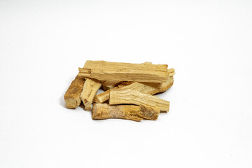 Wrightia antidysenterica or kutaj bark isolated on plan background