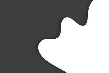 black abstract background of dynamic flowing waves