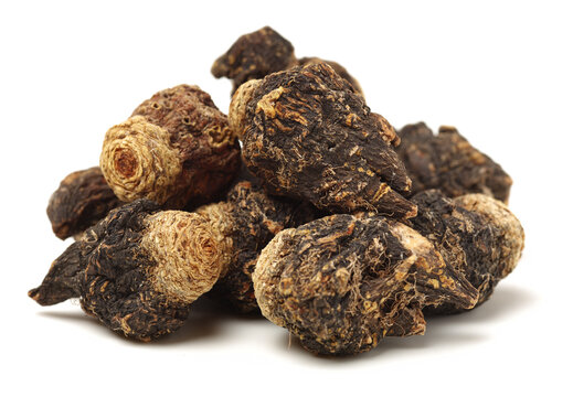 Black Ma-ca on white background