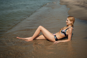 girl at sea