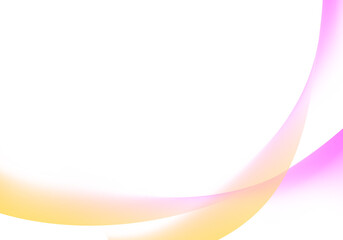 pink and yellow wave abstract