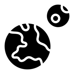 astronomy glyph icon