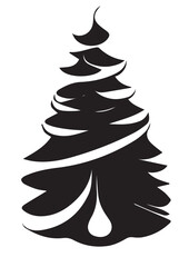 Obraz premium Christmas Holiday Pine Tree