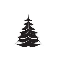 Christmas Holiday Pine Tree