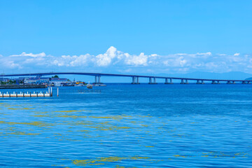 琵琶湖大橋 滋賀県 日本