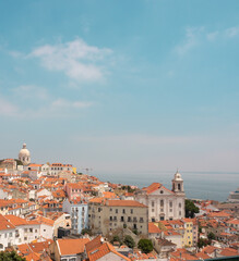 Fototapeta premium view of the old town