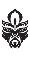 Tribal Tattoo Design Illustration