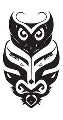 Tribal Tattoo Design Illustration