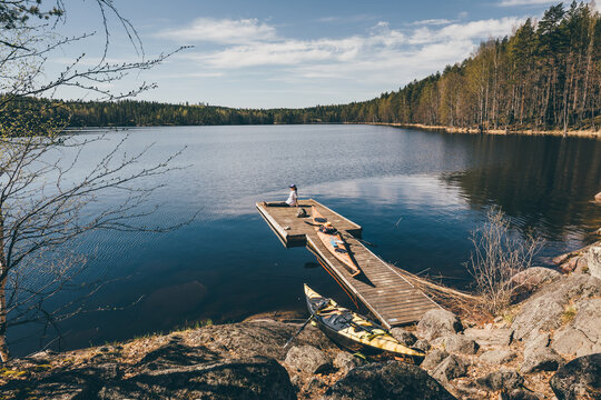 Summer kajaking