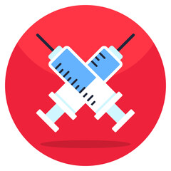 Premium download icon of vaccination