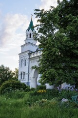 Naklejka premium Church of Elisabeth Feodorovna in Vladimir, Russia Елизаветинская церковь город Владимир, Россия, золотое кольцо России