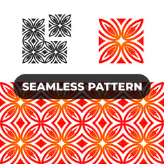 geometric pattern for background or wallpaper, batik, Seamless Batik Pattern, decorative pattern of abstract, floral pattern, ornament