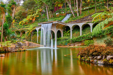 Fototapeta na wymiar Funchal - Jjardim Tropical Monte Palace
