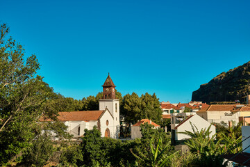 Fototapeta na wymiar Machico - View of the church
