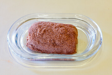 Turkish pastry product , tasty pogaca. Simit, gevrek. Turkish Pastries; peynirli, patatesli, kasarli pogaca, borek, acma, ay coregi at patisserie showcase.