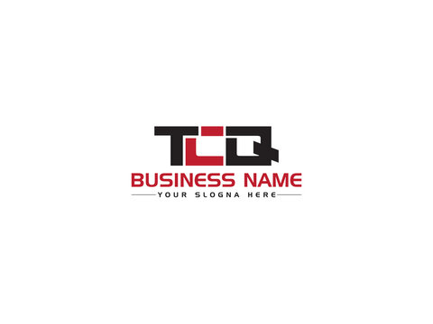 Initial TCQ Logo Letter Vector, Creative TC t c q Logo Icon With Colorful Three Letter Design For All Kind Of Use