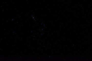 Beautiful night sky and stars. Star field background. Southern Hemisphere