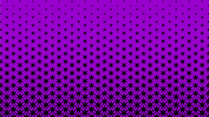 Stylish abstract star shape pattern background