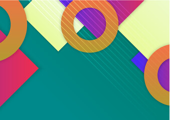 Modern colourful abstract background