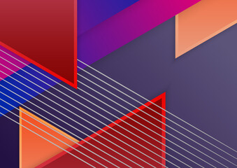 Modern colourful abstract background