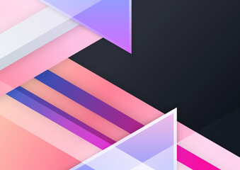 Modern geometric abstract colorful design background. Abstract background shine and layer element vector for presentation design for business, corporate, institution, party, festive, webinar seminar