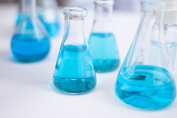 Health care researchers working in life science laboratory, medical science technology research work for test a vaccine, coronavirus covid-19 vaccine protection cure treatment