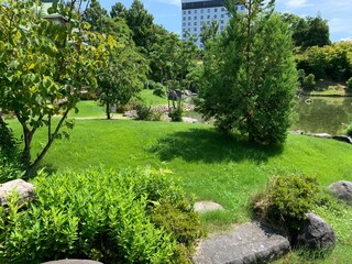 富山市の富山城址公園