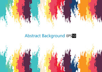 Abstract vector splatter paint color background design. Paint splashes background. illustration vector design.