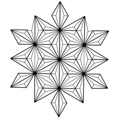 illustration of a snowflake