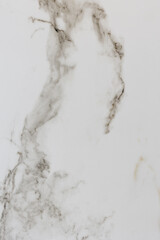 White marble texture with natural pattern for background or design art work.