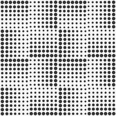 Abstract seamless vector dots pattern.